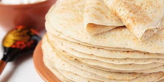 Блины на кефире дрожжевые