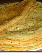 Блины на молоке и кефире тонкие ажурные