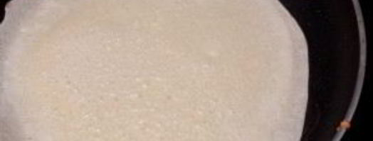 блины на молоке с творогом. Шаг 2