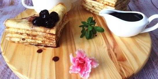 Блины на молоке