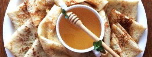 блины на молоке. Шаг 3