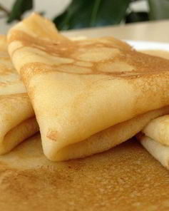 Блины на пиве с яйцами