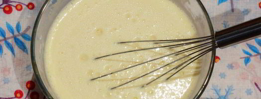 блины на простокваше с творогом. Шаг 5