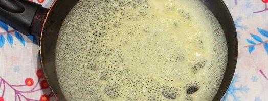 блины на простокваше с творогом. Шаг 6