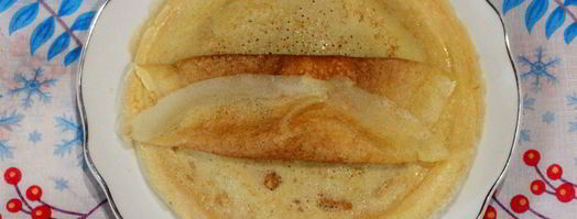 блины на простокваше с творогом. Шаг 10