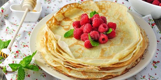 Блины на сухих сливках