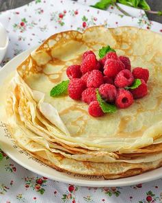 Блины на сухих сливках