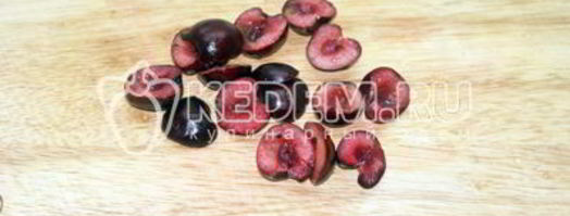 блины с фруктовой начинкой. Шаг 4