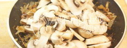 блины с капустой и грибами. Шаг 3