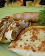 Блины с капустой