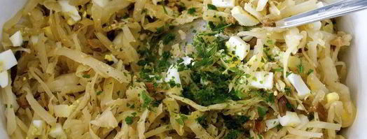 блины с капустой. Шаг 7