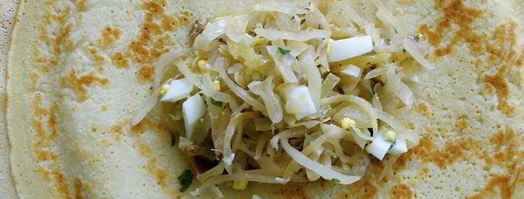 блины с капустой. Шаг 8