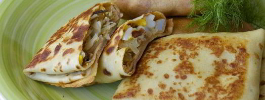 блины с капустой. Шаг 10