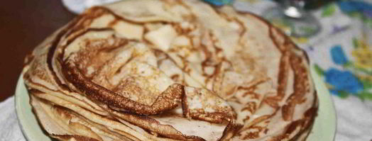 блины с крахмалом на молоке. Шаг 12