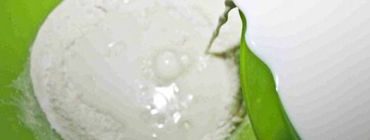 блины с крахмалом на молоке. Шаг 5