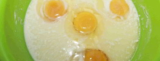 блины с крахмалом на молоке. Шаг 7