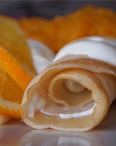 Блины с маскарпоне