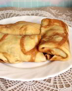 Блины с мясом по-домашнему