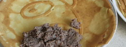 блины с мясом по-домашнему. Шаг 7