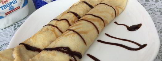 блины с ореховой начинкой. Шаг 12