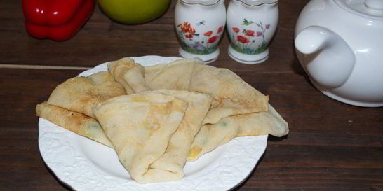 Блины с припеком