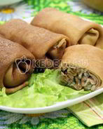 Блины с рыбой