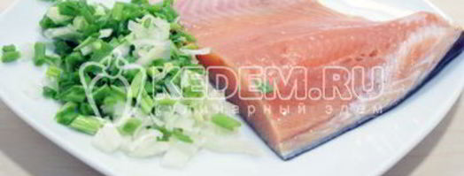 блины с рыбой. Шаг 5