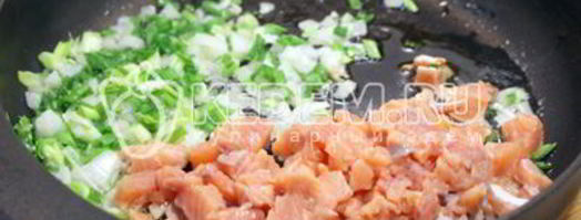 блины с рыбой. Шаг 6