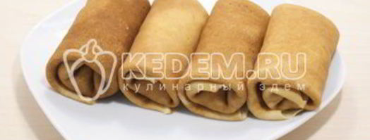 блины с рыбой. Шаг 9