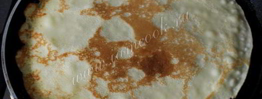 блины с семгой и плавленным сыром. Шаг 7