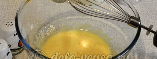 блины с сыром и зеленью. Шаг 2