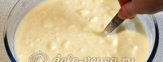 блины с сыром и зеленью. Шаг 8