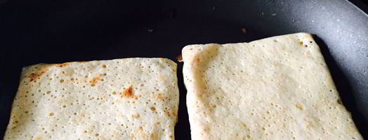 блины с сыром. Шаг 5