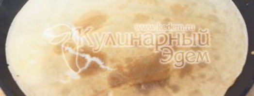 блины с творогом и маком. Шаг 4