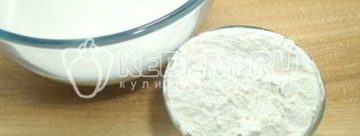 блины с творогом. Шаг 3
