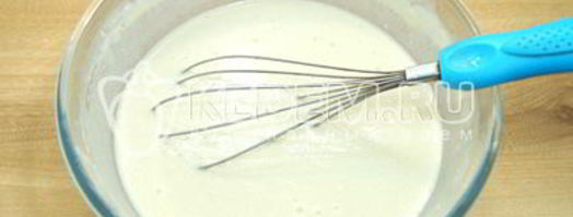 блины с творогом. Шаг 6