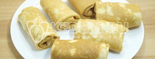 блины с ветчиной и сыром. Шаг 8