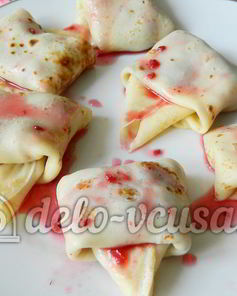 Блины с ягодами