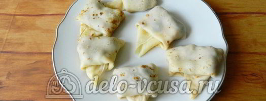 блины с ягодами. Шаг 15