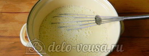 блины с ягодами. Шаг 3