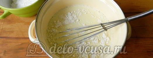 блины с ягодами. Шаг 4