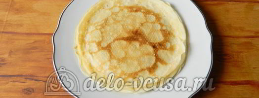 блины с ягодами. Шаг 10