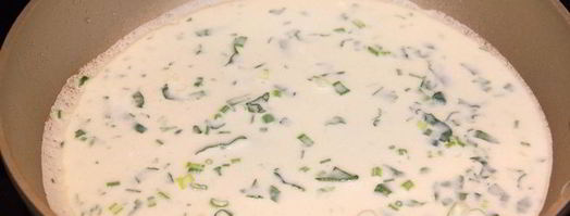 блины с зеленью. Шаг 5