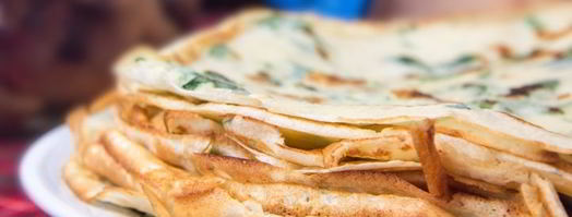 блины с зеленью. Шаг 7