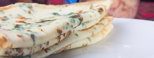 блины с зеленью. Шаг 8