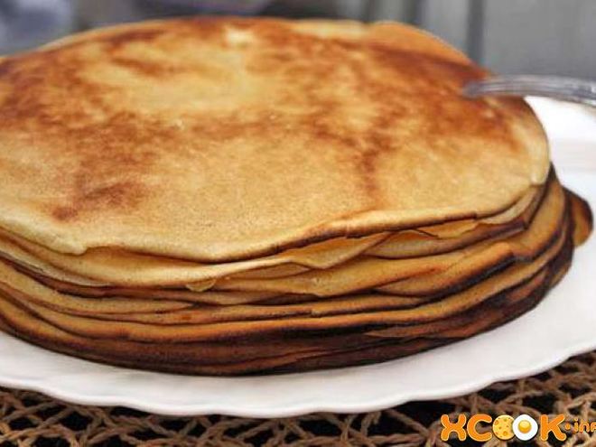 Рецепт блинов скороспелых