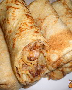 Блины Старорусские с гречневой кашей