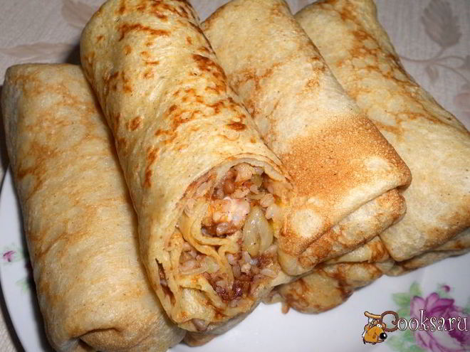 Рецепт блинов старорусских с гречневой кашей