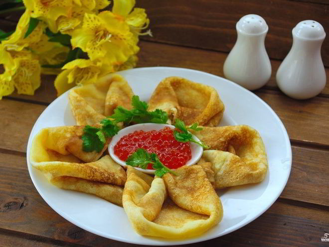 Рецепт блинов царских