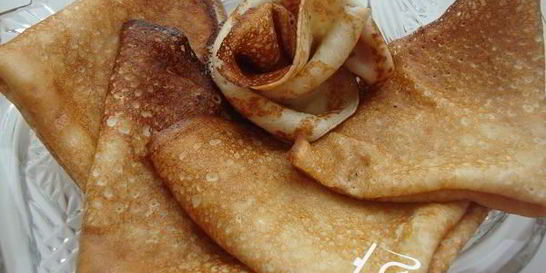 Блины творожные заварные